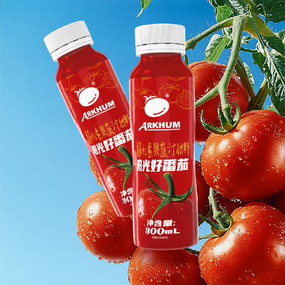 Qualität 100 ml Tomatensaft mit niedrigem Natriumgehalt, Tomatentrank mit Fruchtgeschmack usine