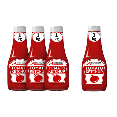 Qualität 500ml Ketchup mit bester Qualität, tomatig und verlockend usine